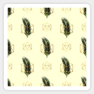 Magic Palm Fronds Sticker